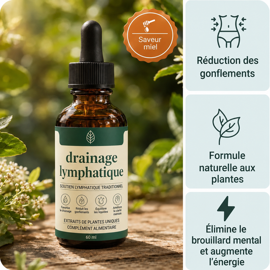 Drainage lymphatique - Gouttes naturelles